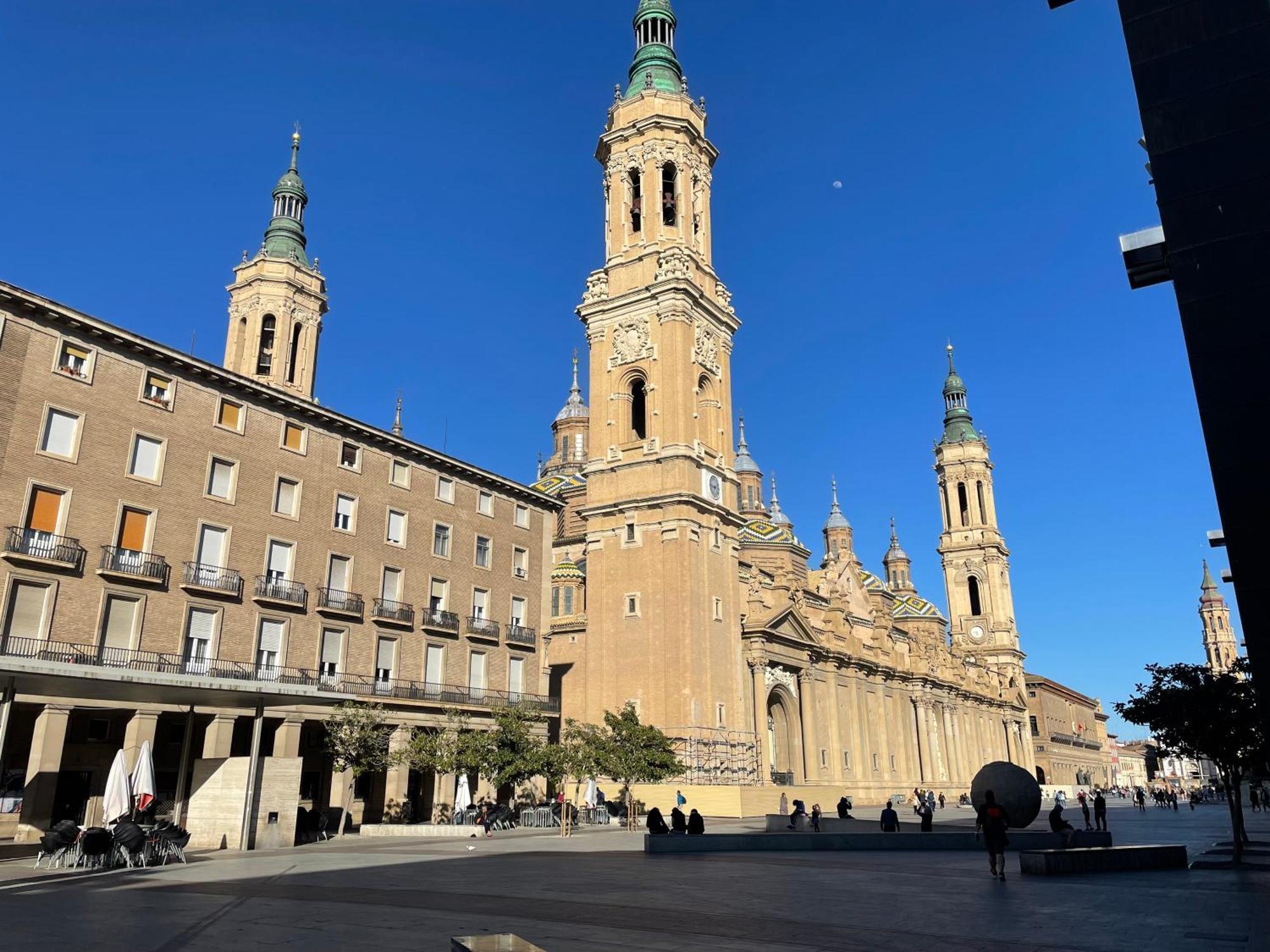 Atico Junto A Mercado Central, Con Parking Gratis Zaragoza Dış mekan fotoğraf
