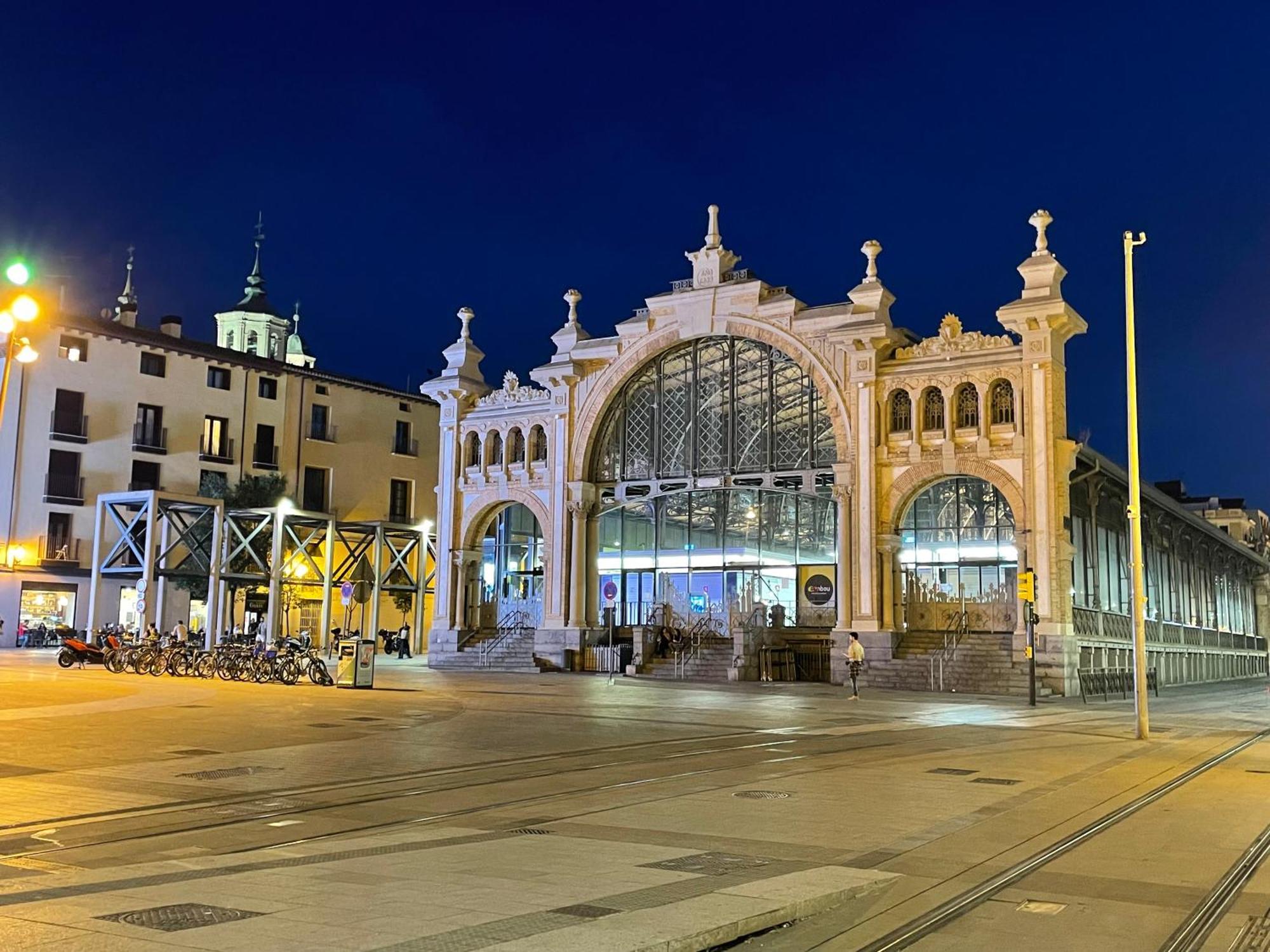 Atico Junto A Mercado Central, Con Parking Gratis Zaragoza Dış mekan fotoğraf
